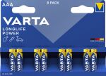 VARTA LONGLIFE Power AAA   VE8