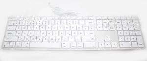 ZAGG Wired USB-C Combo: Tastatur & Maus Apple silber