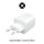 ZAGG mophie essentials Netzteil 50W 2x USB-C weiß