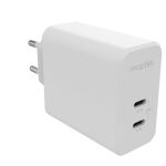 ZAGG mophie Netzteil GaN 67W 2x USB-C weiß