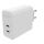 ZAGG mophie Netzteil GaN 67W 2x USB-C weiß