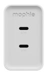 ZAGG mophie Netzteil GaN 67W 2x USB-C 2026 weiß