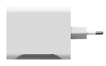 ZAGG mophie Netzteil GaN 67W 2x USB-C 2026 weiß