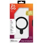 ZAGG Case für Apple iPhone 16 Pro Santa Cruz Snap Ring Stand black