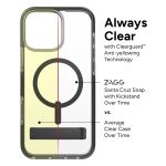 ZAGG Case für Apple iPhone 16 Pro Santa Cruz Snap Ring Stand black