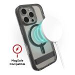 ZAGG Case für Apple iPhone 16 Pro Santa Cruz Snap Ring Stand black