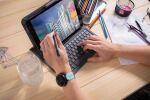 ZAGG Messenger Folio 2 BT-Keyboard für iPad 10.2" (7./8./9.Gen.) charcoal