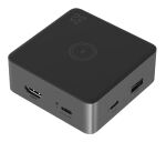 ZAGG Hub 4 Port, integr. 100W USB-C Ladekabel, 15W wireless charging