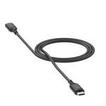 ZAGG mophie essentials Ladekabel USB-C auf USB-C 60W 2m schwarz