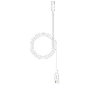 ZAGG mophie essentials Ladekabel USB-C auf USB-C 60W 1m weiß