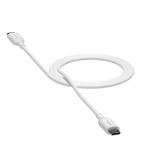 ZAGG mophie essentials Ladekabel USB-C auf USB-C 60W 2m weiß