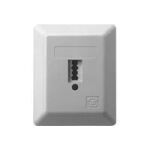 Anschlussdose TAE 1x6 N+F universal AP perlweiß