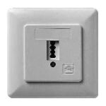 Anschlussdose TAE 1x6 N+F universal UP reinweiß