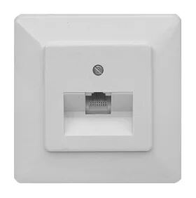 Anschlussdose ISDN UAE 8 (4) UP perlweiß