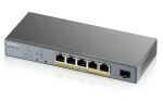 ZyXEL GS1350-6HP 6-Port Managed CCTV PoE Switch