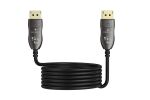 DIGITUS DisplayPort AOC Hybrid Glasfaserkabel, UHD 8K,10m