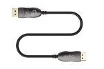 DIGITUS DisplayPort AOC Hybrid Glasfaserkabel, UHD 8K,15m