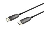 DIGITUS DisplayPort AOC Hybrid Glasfaserkabel, UHD 8K,40m