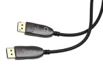 DIGITUS DisplayPort AOC Hybrid Glasfaserkabel, UHD 8K,80m