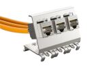 DIGITUS Hutschienenadapter für 3x Keystone Module