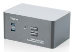 DIGITUS KVM Switch, 2-Port, Triple-Display. 4K, HDMI