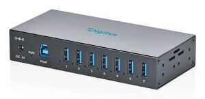 DIGITUS USB-A-Hub 7-Port 3.2 ->7xUSB A industrial