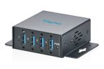 DIGITUS USB-A-Hub 4-Port 3.2->4xUSB A Compact Industrial