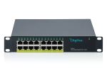 DIGITUS 10" Gigabit Switch 16-Port Unmanaged 120W PoE+
