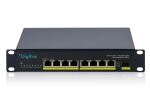 DIGITUS 10" Gigabit Switch 8-Port Unmanaged 80W PoE+