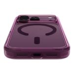 LAUT CRYSTAL FLURO case for iPhone 18 Pro CLEAR BURGUNDY