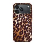 LAUT HUEX WAVE case for iPhone 18 Pro MOCHA LEOPARD