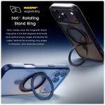 LAUT FLEXI PROTECT case for iPhone 18 Pro NAVY BLUE