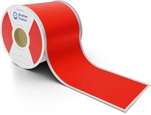 BROTHER Endlosetiketten rot 100 mm