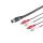 5-pol. DIN-Stecker - 4 Cinchstecker, 1,5m