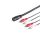 5-pol. DIN-Buchse - 4 Cinchstecker, 0,2m