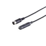 Würfelstecker 5-pol. - Klinkenbuchse 6,3mm, 0,2m