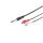 Klinkenstecker 6,3mm - 2 Cinchbuchse, 0,2m