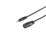 Klinkenstecker 3,5mm Stereo - Würfelbuchse 0,2m