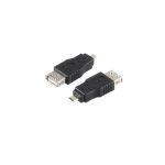 USB Micro-B Adapter, USB-A Buchse, OTG, schwarz
