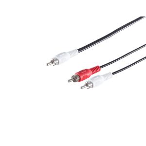 Cinchstecker - 2 Cinchstecker, 2,5m