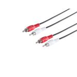 2 Cinchstecker - 2 Cinchstecker, 0,5m