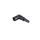 Cannon/XLR-Winkel-Stecker, schwarz