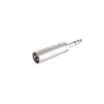 Cannon/XLR-Stecker – Klinkenstecker 6,3 mm Stereo