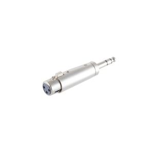 Cannon/XLR-Kupplung – Klinkenstecker 6,3mm Stereo