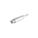Cannon/XLR-Kupplung – Klinkenstecker 6,3mm Stereo