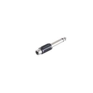 Adapter, Klinkenstecker Mono 6,3mm/Cinchbuchse