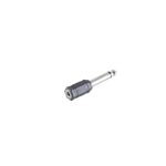 Adapter, Klinkenstecker Mono 6,3mm/K.-Kuppl. Mono