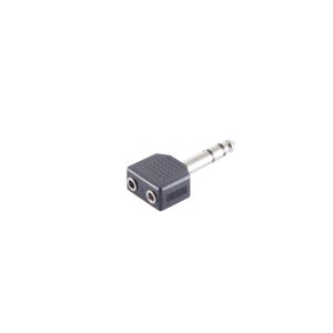 Klinkenst. Stereo 6,3mm/2 Klinkenbuchsen 3,5mm