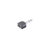 Klinkenst. Stereo 6,3mm/2 Klinkenbuchsen 3,5mm