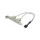 Slotblech 2x USB-A, 2.0, 480Mbps, mit Kabel